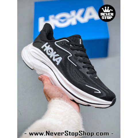 Hoka Clifton 10 Black White