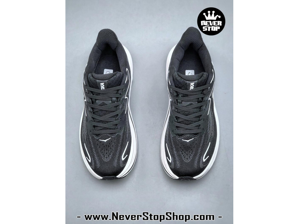 Giày chạy bộ siêu nhẹ êm Hoka Clifton 10 Đen Trắng nam nữ giá tốt tại NeverStop Sneaker Shop Giày thể thao chạy bộ Hoka Clifton 10 Đen Trắng nam nữ chuyên thể thao replica 1:1 like auth real chính hãng giá rẻ tốt nhất tại NeverStopShop.com HCM
