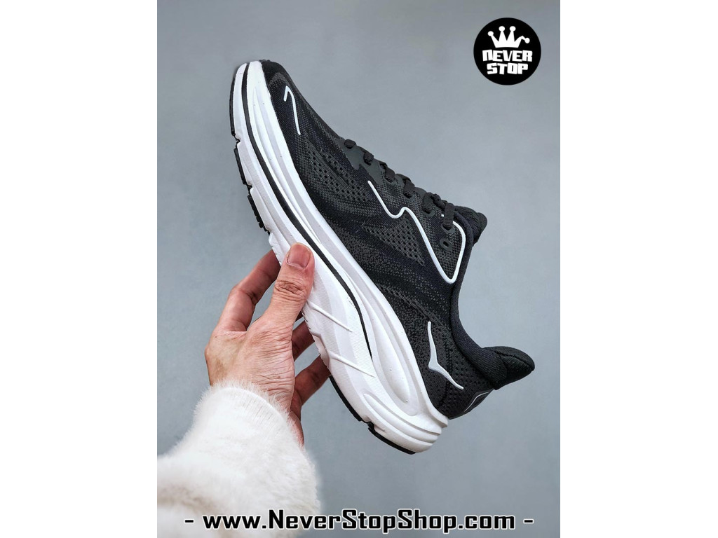 Giày chạy bộ siêu nhẹ êm Hoka Clifton 10 Đen Trắng nam nữ giá tốt tại NeverStop Sneaker Shop Giày thể thao chạy bộ Hoka Clifton 10 Đen Trắng nam nữ chuyên thể thao replica 1:1 like auth real chính hãng giá rẻ tốt nhất tại NeverStopShop.com HCM