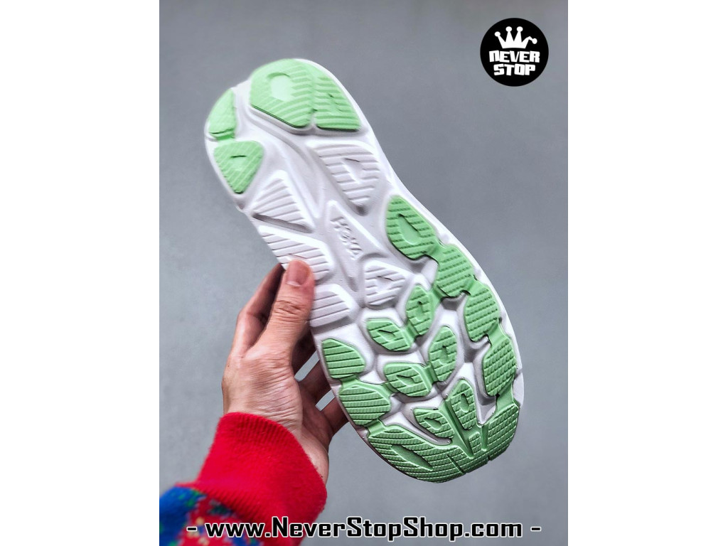 Giày thể thao chạy bộ Hoka Clifton 10 Xanh Dương Trắng nam nữ chuyên thể thao replica 1:1 like auth real chính hãng giá rẻ tốt nhất tại NeverStopShop.com HCM