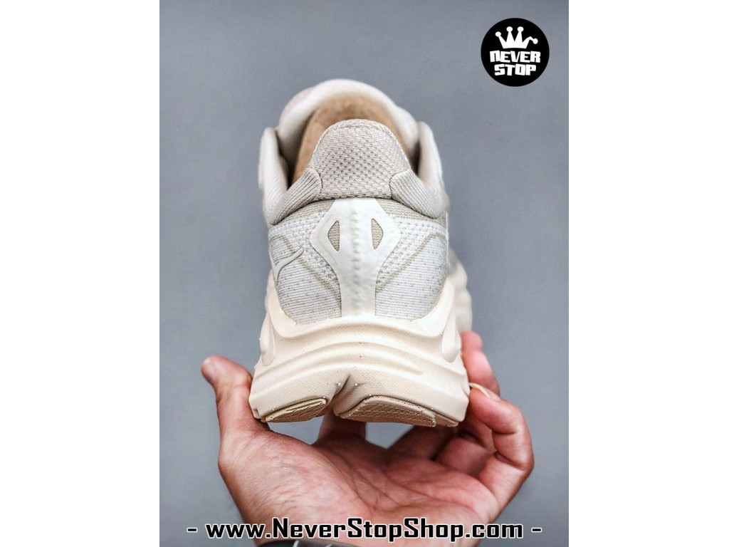 Giày chạy bộ siêu nhẹ êm Hoka Clifton 10 Trắng Kem nam nữ giá tốt tại NeverStop Sneaker Shop Giày thể thao chạy bộ Hoka Clifton 10 Trắng Kem nam nữ chuyên thể thao replica 1:1 like auth real chính hãng giá rẻ tốt nhất tại NeverStopShop.com HCM