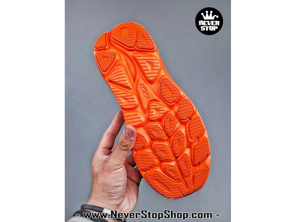 Giày chạy bộ siêu nhẹ êm Hoka Clifton 10 Xám Cam nam nữ giá tốt tại NeverStop Sneaker Shop Giày thể thao chạy bộ Hoka Clifton 10 Xám Cam nam nữ chuyên thể thao replica 1:1 like auth real chính hãng giá rẻ tốt nhất tại NeverStopShop.com HCM