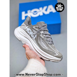 Hoka Clifton 10 Grey White