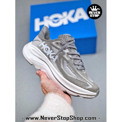 Hoka Clifton 10 Grey White
