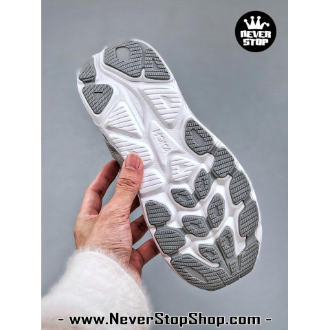 Hoka Clifton 10 Grey White