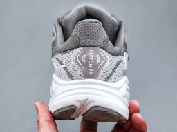 Giày thể thao chạy bộ Hoka Clifton 10 Xám Trắng nam nữ chuyên thể thao replica 1:1 like auth real chính hãng giá rẻ tốt nhất tại NeverStopShop.com HCM