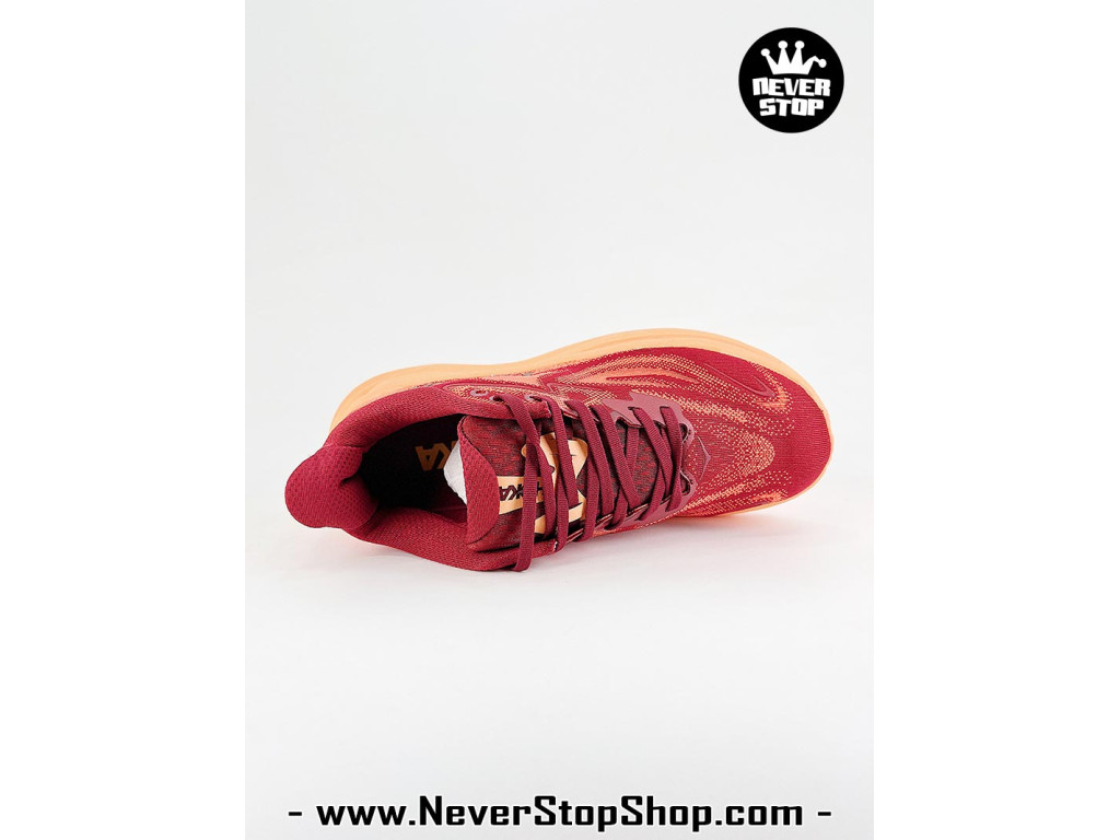 Giày chạy bộ siêu nhẹ êm Hoka Clifton 10 Đỏ Cam nam nữ giá tốt tại NeverStop Sneaker Shop Giày thể thao chạy bộ Hoka Clifton 10 Đỏ Cam nam nữ chuyên thể thao replica 1:1 like auth real chính hãng giá rẻ tốt nhất tại NeverStopShop.com HCM