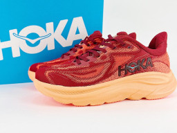 Giày chạy bộ siêu nhẹ êm Hoka Clifton 10 Đỏ Cam nam nữ giá tốt tại NeverStop Sneaker Shop Giày thể thao chạy bộ Hoka Clifton 10 Đỏ Cam nam nữ chuyên thể thao replica 1:1 like auth real chính hãng giá rẻ tốt nhất tại NeverStopShop.com HCM