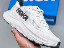 Giày thể thao chạy bộ Hoka Clifton 10 Trắng Đen nam nữ chuyên thể thao replica 1:1 like auth real chính hãng giá rẻ tốt nhất tại NeverStopShop.com HCM