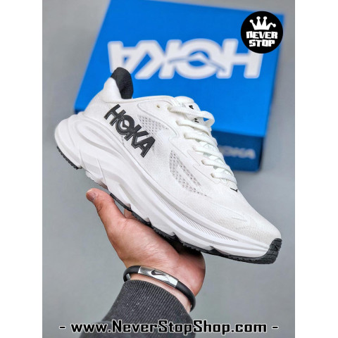 Hoka Clifton 10 White Black