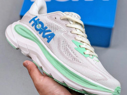 Giày thể thao chạy bộ Hoka Clifton 10 Trắng Xanh Ngọc nam nữ chuyên thể thao replica 1:1 like auth real chính hãng giá rẻ tốt nhất tại NeverStopShop.com HCM