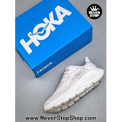Hoka Clifton 10 White Silver