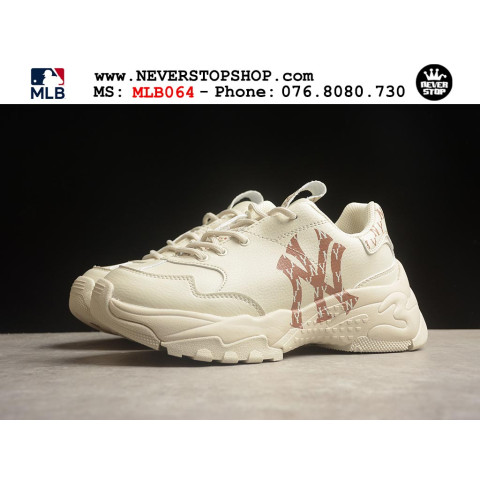 MLB Chunky Bigball NY New York Monogram Brown White