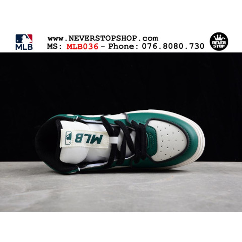 MLB Chunky Liner High NY New York White Green