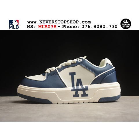 MLB Chunky Liner LA Los Angeles White Navy