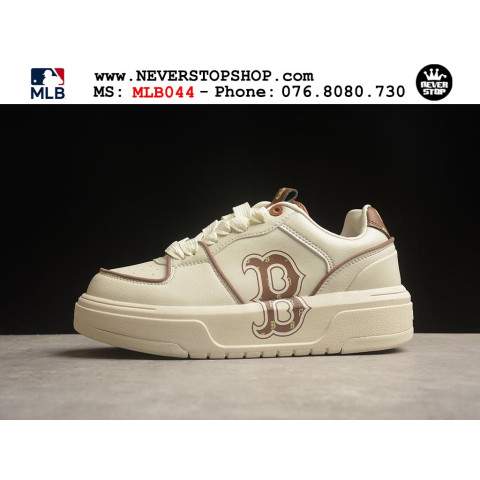 MLB Chunky Liner Monogram B Cream Brown