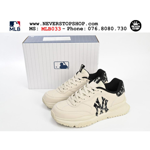 MLB Chunky Runner Basic NY New York Monogram Black White