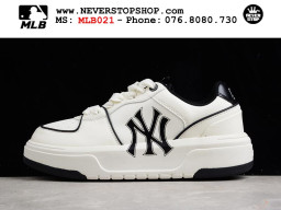 Giày thể thao MLB Yankees Chunky Liner Đen Trắng thời trang nam nữ sfake replica 1:1 real chính hãng giá rẻ tốt nhất tại NeverStopShop.com HCM