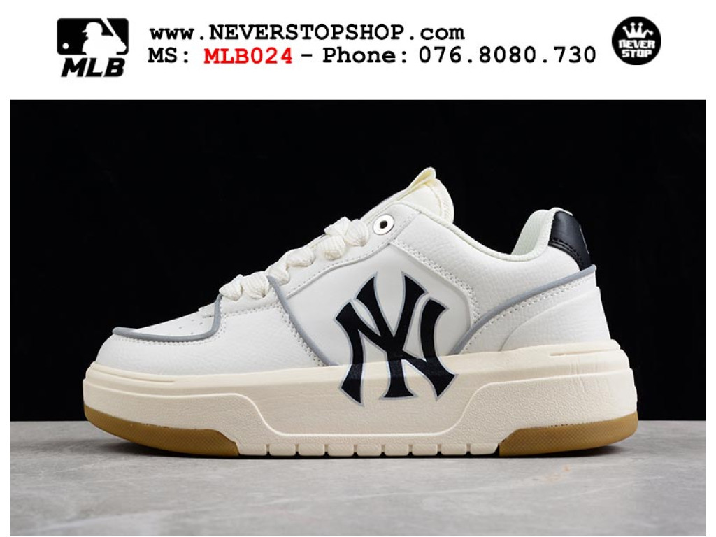 Minhshopvn  Hàng Chính Hãng MLB New York Yankees Sneakers  Big Ball  Chunky A White Gum 2020