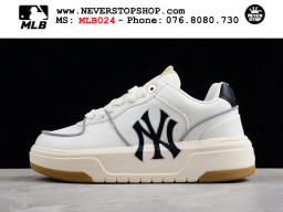 Giày thể thao MLB Yankees Chunky Liner Trắng Đen thời trang nam nữ sfake replica 1:1 real chính hãng giá rẻ tốt nhất tại NeverStopShop.com HCM