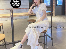 Giày MLB Yankees Chunky High trắng cổ cao Korea nam nữ hàng chuẩn sfake replica 1:1 real chính hãng giá rẻ tốt nhất tại NeverStopShop.com HCM