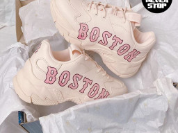 Giày MLB Big Ball Chunky Yankees Boston Pink Korea nam nữ hàng chuẩn sfake replica 1:1 real chính hãng giá rẻ tốt nhất tại NeverStopShop.com HCM