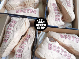 Giày MLB Big Ball Chunky Yankees Boston Pink Korea nam nữ hàng chuẩn sfake replica 1:1 real chính hãng giá rẻ tốt nhất tại NeverStopShop.com HCM