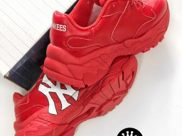 Giày MLB Yankees NY Red Korea nam nữ hàng chuẩn sfake replica 1:1 real chính hãng giá rẻ tốt nhất tại NeverStopShop.com HCM