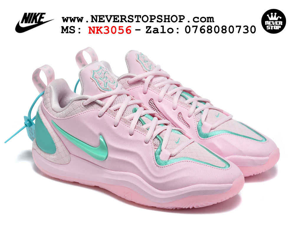 Giày bóng rổ outdoor Nike A’Two Hồng Xanh nhẹ êm cổ thấp đế chống mòn rít sân giá tốt tại NeverStop Basketball Sneaker Shop Giày bóng rổ cổ thấp Nike A’Two Hồng Xanh bộ đệm siêu êm ổn định chống xoắn replica 1:1 real chính hãng giá rẻ tốt nhất tại NeverStop Sneaker Shop Hồ Chí Minh
