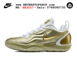 Giày bóng rổ cổ thấp Nike A’Two Trắng Vàng bộ đệm siêu êm ổn định chống xoắn replica 1:1 real chính hãng giá rẻ tốt nhất tại NeverStop Sneaker Shop Hồ Chí Minh