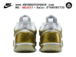 Giày bóng rổ cổ thấp Nike A’Two Trắng Vàng bộ đệm siêu êm ổn định chống xoắn replica 1:1 real chính hãng giá rẻ tốt nhất tại NeverStop Sneaker Shop Hồ Chí Minh