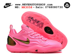 Giày bóng rổ cổ thấp Nike A’Two Hồng Gold bộ đệm siêu êm ổn định chống xoắn replica 1:1 real chính hãng giá rẻ tốt nhất tại NeverStop Sneaker Shop Hồ Chí Minh