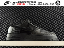 Giày Nike Air Force 1 AF1 Low Đen giá tốt hàng chuẩn chất lượng cao loại đẹp replica 1:1 real tại NeverStopShop.com HCM