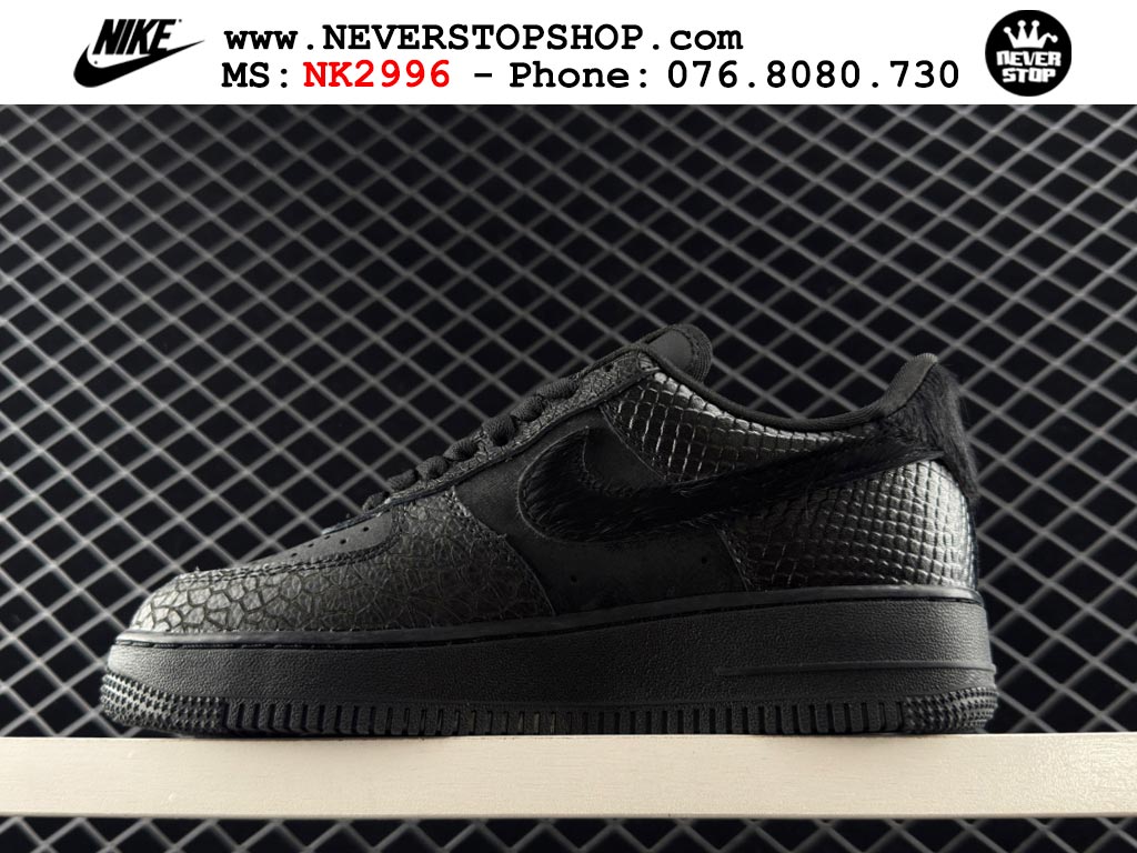 Giày Nike Air Force 1 AF1 Low Đen giá tốt hàng chuẩn chất lượng cao loại đẹp replica 1:1 real tại NeverStopShop.com HCM