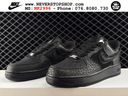 Giày Nike Air Force 1 AF1 Low Đen giá tốt hàng chuẩn chất lượng cao loại đẹp replica 1:1 real tại NeverStopShop.com HCM
