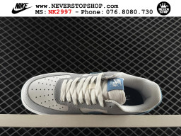 Giày Nike Air Force 1 AF1 Low Xám Trắng giá tốt hàng chuẩn chất lượng cao loại đẹp replica 1:1 real tại NeverStopShop.com HCM