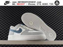 Giày Nike Air Force 1 AF1 Low Xám Trắng giá tốt hàng chuẩn chất lượng cao loại đẹp replica 1:1 real tại NeverStopShop.com HCM