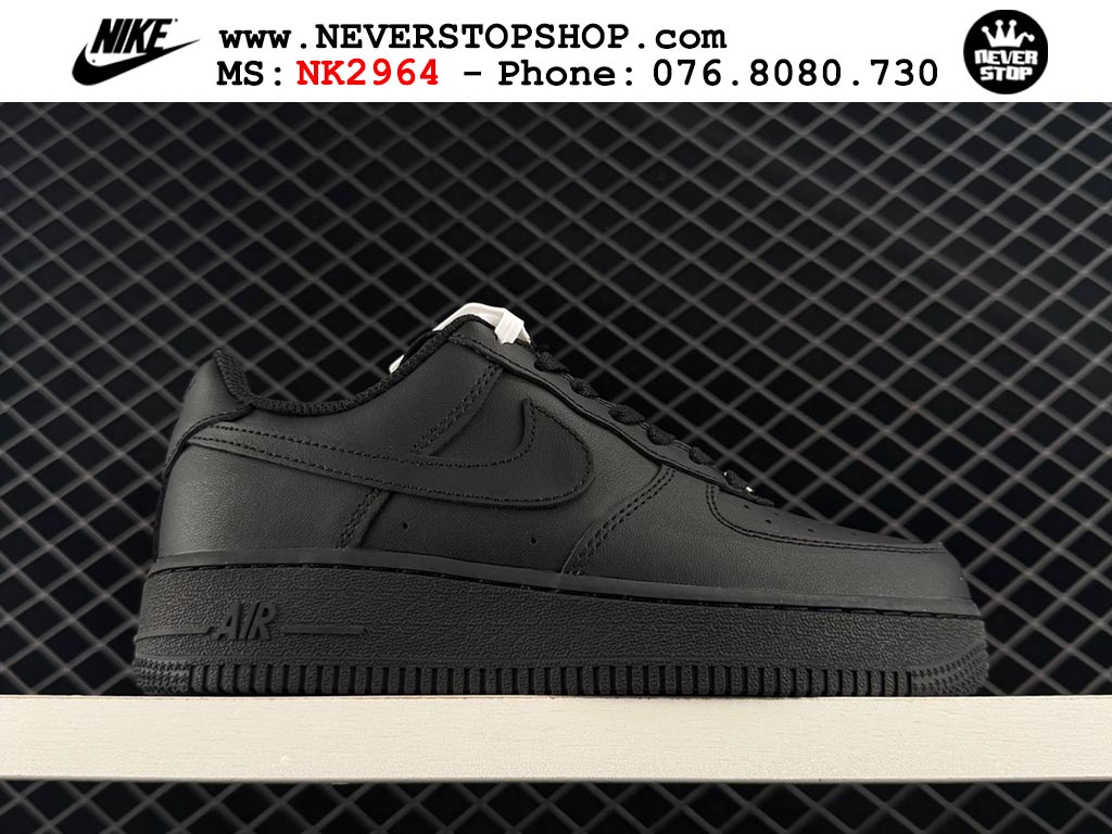 Giày Nike Air Force 1 AF1 Low Đen Full giá tốt hàng chuẩn chất lượng cao loại đẹp replica 1:1 real tại NeverStopShop.com HCM