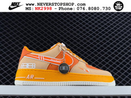 Giày Nike Air Force 1 AF1 Low Cam Trắng giá tốt hàng chuẩn chất lượng cao loại đẹp replica 1:1 real tại NeverStopShop.com HCM