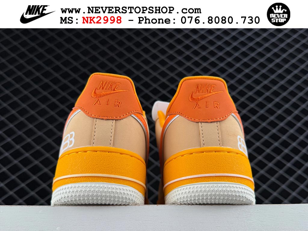 Giày Nike Air Force 1 AF1 Low Cam Trắng giá tốt hàng chuẩn chất lượng cao loại đẹp replica 1:1 real tại NeverStopShop.com HCM