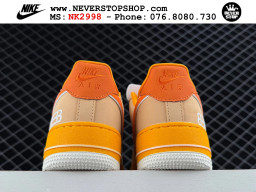 Giày Nike Air Force 1 AF1 Low Cam Trắng giá tốt hàng chuẩn chất lượng cao loại đẹp replica 1:1 real tại NeverStopShop.com HCM