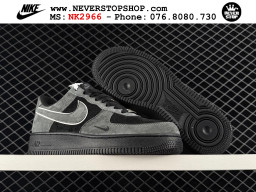 Giày Nike Air Force 1 AF1 Low Đen Xám giá tốt hàng chuẩn chất lượng cao loại đẹp replica 1:1 real tại NeverStopShop.com HCM