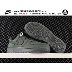 Nike Air Force 1 Low Black Nubuck