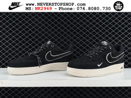 Giày sneaker Nike Air Force 1 Đen Trắng cổ thấp hàng siêu cấp 1:1 chuẩn chính hãng giá rẻ tại NeverStopShop.com Giày Nike Air Force 1 AF1 Low Đen Trắng giá tốt hàng chuẩn chất lượng cao loại đẹp replica 1:1 real tại NeverStopShop.com HCM
