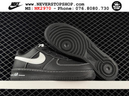 Giày sneaker Nike Air Force 1 Đen Trắng cổ thấp hàng siêu cấp 1:1 chuẩn chính hãng giá rẻ tại NeverStopShop.com Giày Nike Air Force 1 AF1 Low Đen Trắng giá tốt hàng chuẩn chất lượng cao loại đẹp replica 1:1 real tại NeverStopShop.com HCM