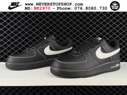 Giày sneaker Nike Air Force 1 Đen Trắng cổ thấp hàng siêu cấp 1:1 chuẩn chính hãng giá rẻ tại NeverStopShop.com Giày Nike Air Force 1 AF1 Low Đen Trắng giá tốt hàng chuẩn chất lượng cao loại đẹp replica 1:1 real tại NeverStopShop.com HCM
