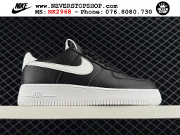 Giày Nike Air Force 1 AF1 Low Đen Trắng giá tốt hàng chuẩn chất lượng cao loại đẹp replica 1:1 real tại NeverStopShop.com HCM