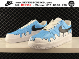 Giày Nike Air Force 1 AF1 Low Xanh Da Trời Trắng giá tốt hàng chuẩn chất lượng cao loại đẹp replica 1:1 real tại NeverStopShop.com HCM