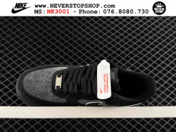 Giày Nike Air Force 1 AF1 Low Đen Xám giá tốt hàng chuẩn chất lượng cao loại đẹp replica 1:1 real tại NeverStopShop.com HCM