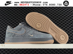 Giày Nike Air Force 1 AF1 Low Xám Nâu giá tốt hàng chuẩn chất lượng cao loại đẹp replica 1:1 real tại NeverStopShop.com HCM